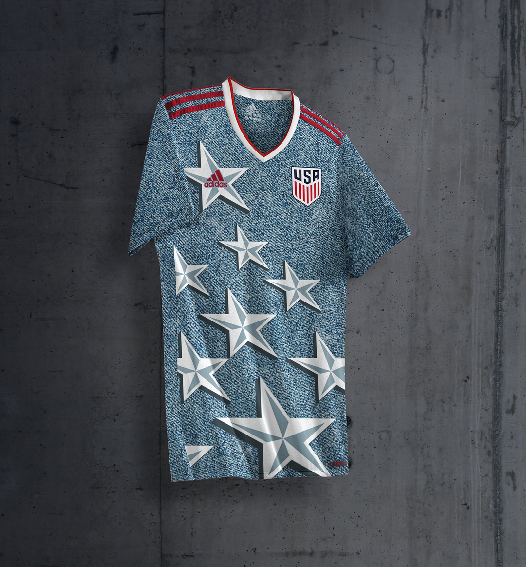 Adidas Retro Pattern Concept Kits by Franco Carabajal