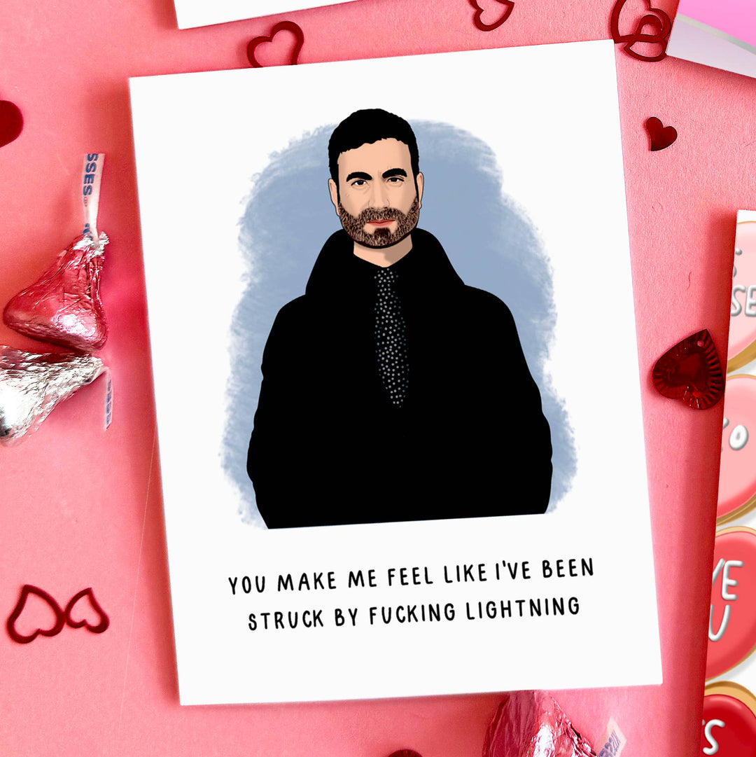 Ted Lasso Card - Roy Kent Love Struck