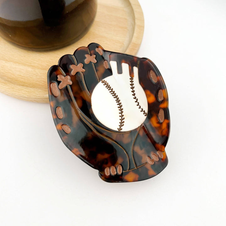 Baseball Club Claw Clip