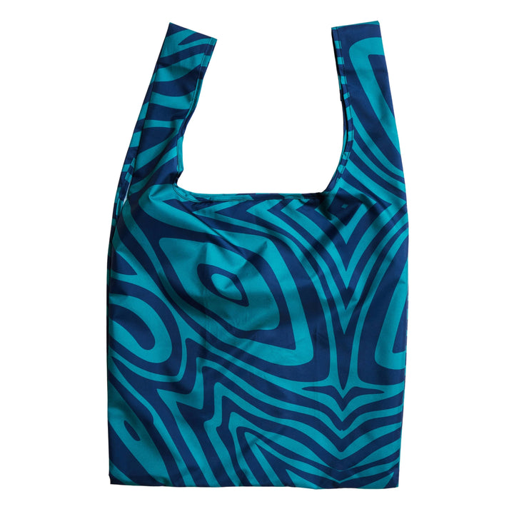 Sideline to Shoreline Tote - Blue Swirl