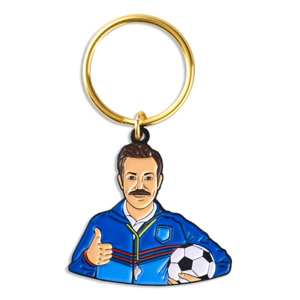 Ted Lasso Keychain - Coach