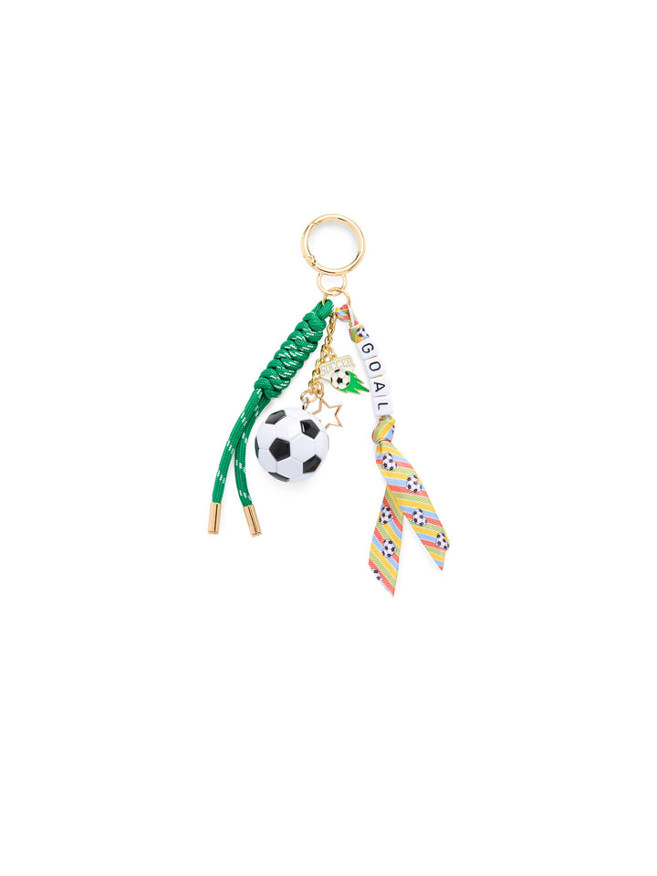 GOAL Soccer Bag Charm - Green