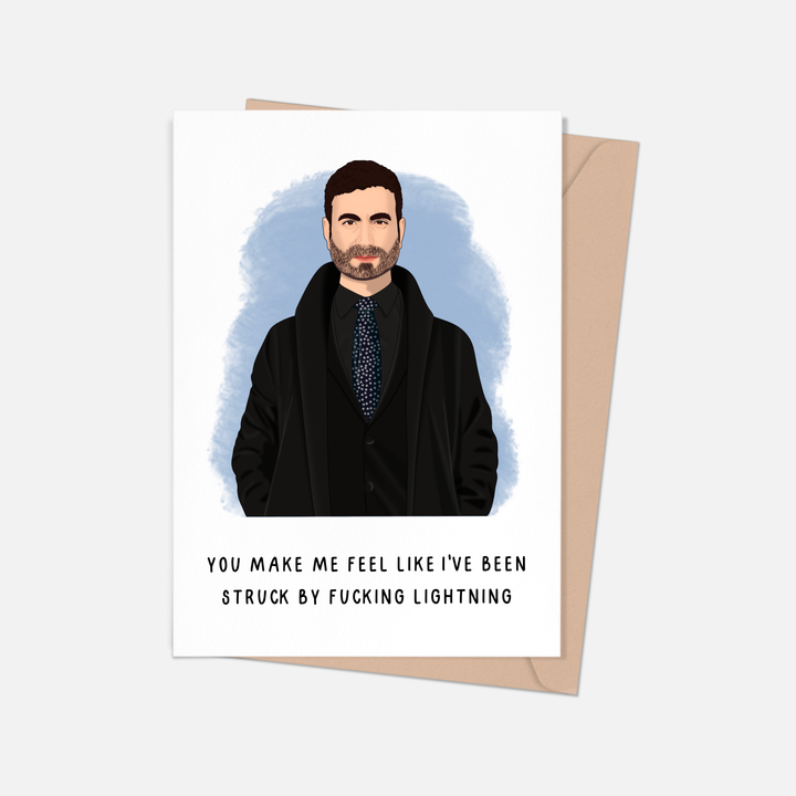 Ted Lasso Card - Roy Kent Love Struck