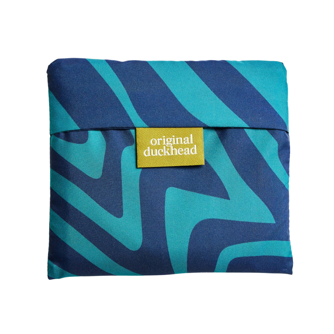 Sideline to Shoreline Tote - Blue Swirl