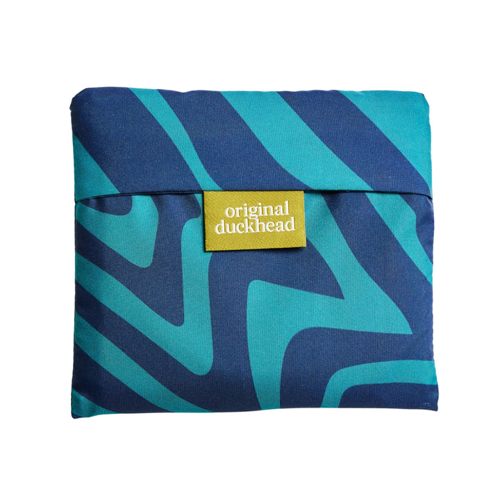 Sideline to Shoreline Tote - Blue Swirl