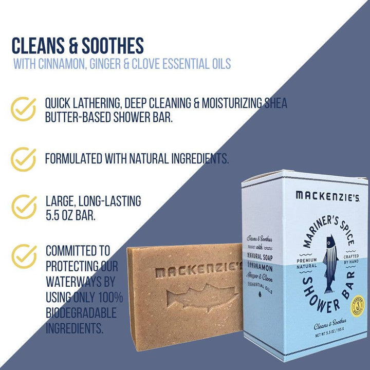 Sea Sports Mariner's Spice Shower Bar