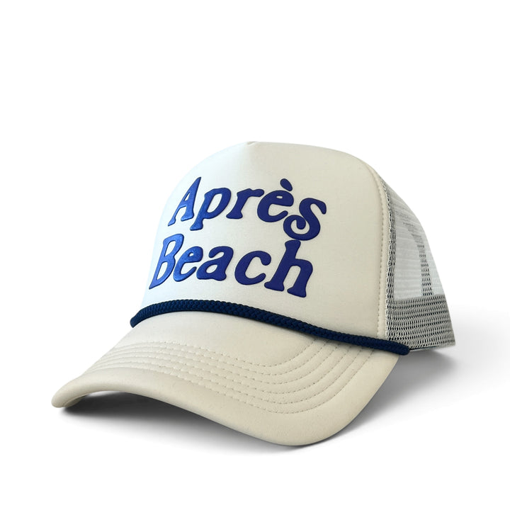 Après Beach Cream and Navy Foam Trucker