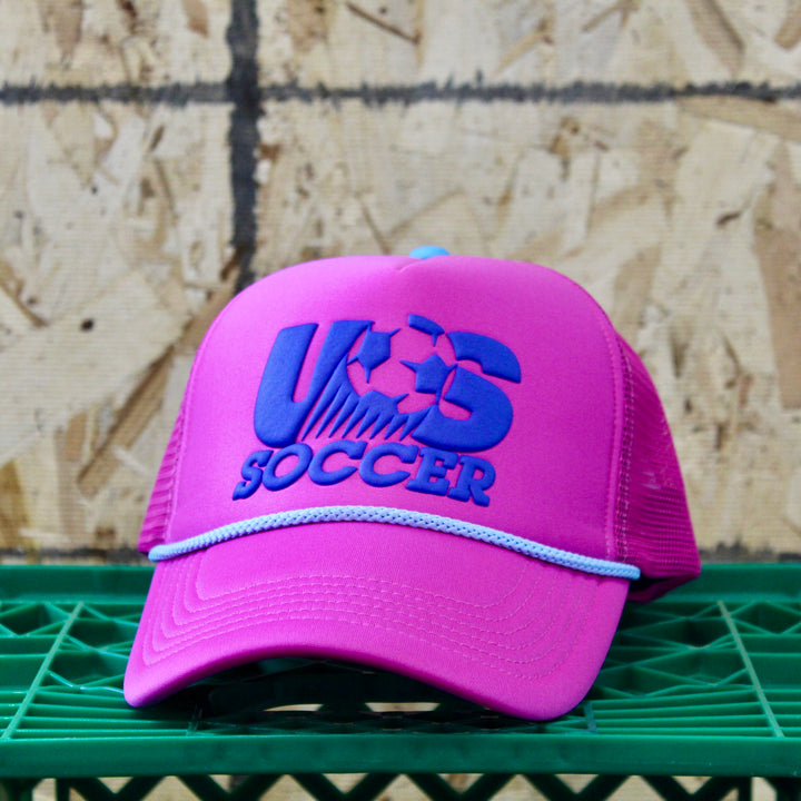 US Soccer Retro 1993 Foam Trucker - Pink