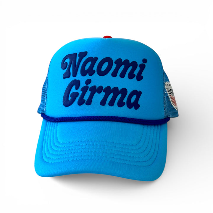 USWNT Naomi Girma Trucker Blue