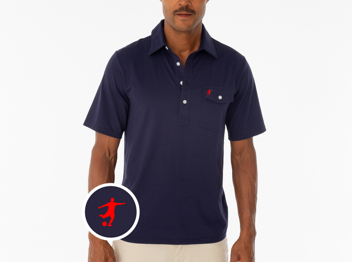 Talisman - Performance Players Shirt - Footballer - Navy