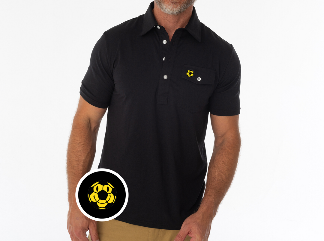 Talisman - Performance Players Shirt - Yellow Ball - Black