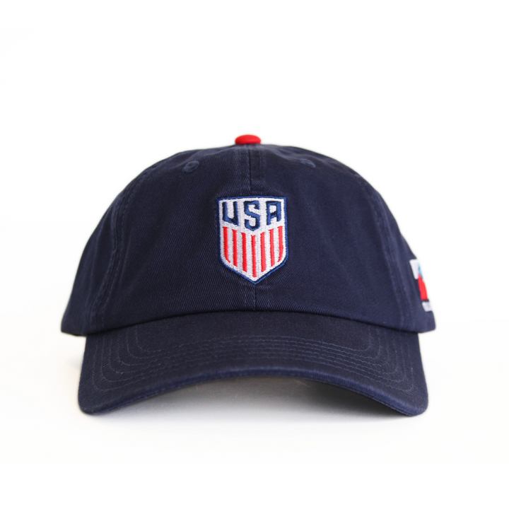 🇺🇸 US Soccer CREST Navy Dad Cap