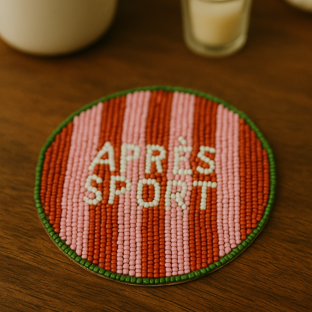 Après Sport Beaded Coaster