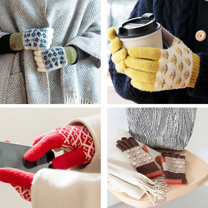 Bleacher Knit Gloves - Navy