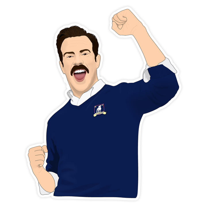 Ted Lasso Sticker - Ted