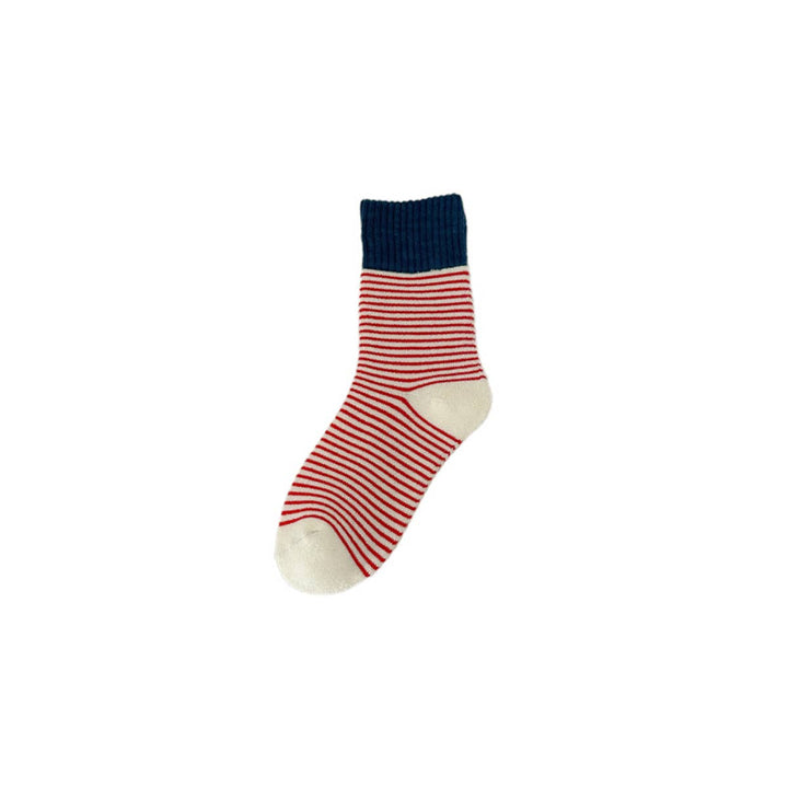 Varsity Stripe Socks - Blue