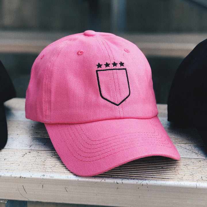 Pink Badge Cap